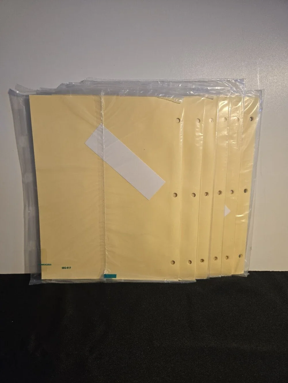 5-Tab Binder Dividers, Insertable Tabs [9 Sets Total]